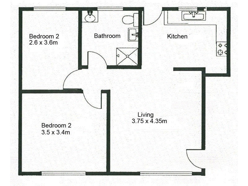 3/35 Old Port Road, Queenstown SA 5014 Floorplan