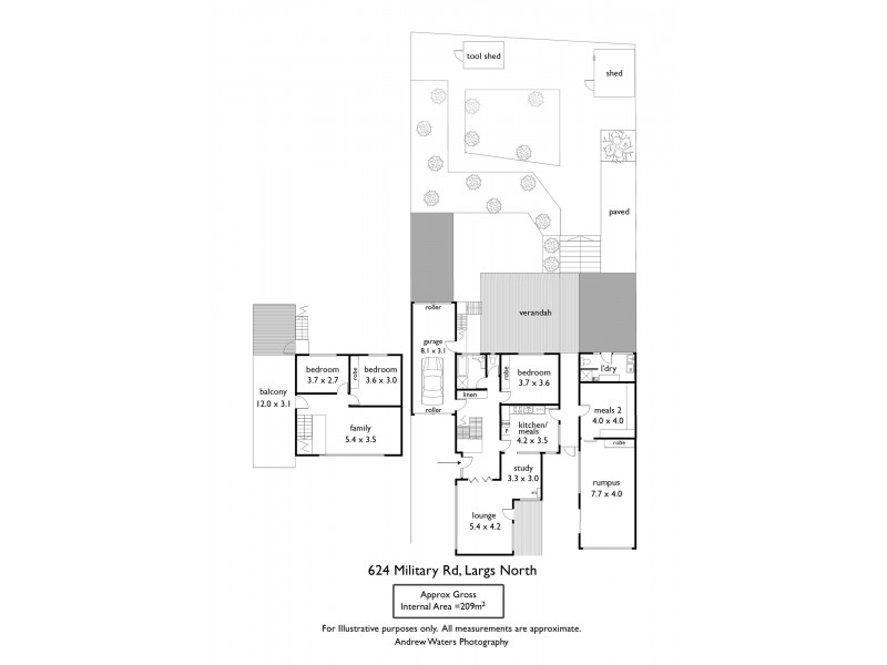 624 Military Road, Largs North SA 5016 Floorplan