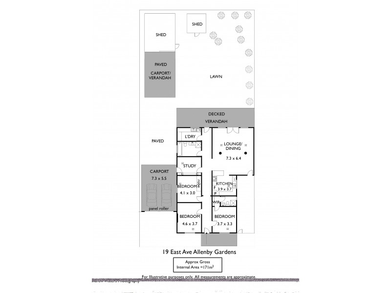 19 East Avenue, Allenby Gardens SA 5009 Floorplan