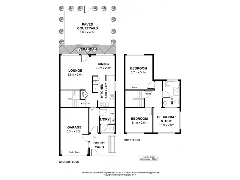 1/1 Mooloola Way, West Lakes Shore SA 5020 Floorplan