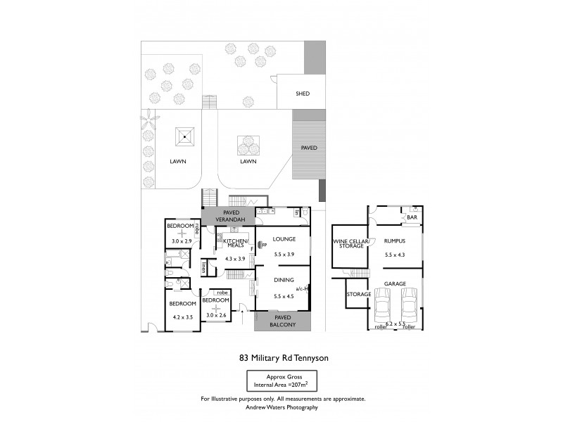 83 Military Road, Tennyson SA 5022 Floorplan