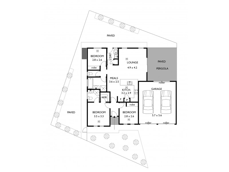 1c Allenby Road, Ottoway SA 5013 Floorplan