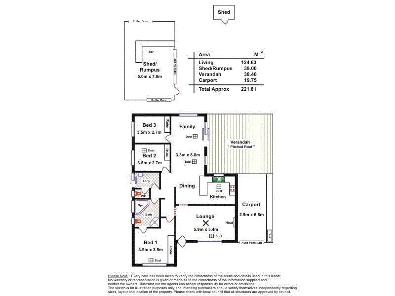 6a McLean Court, Andrews Farm SA 5114 Floorplan