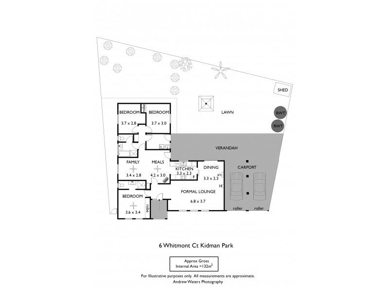 6 Whitmont Court, Kidman Park SA 5025 Floorplan