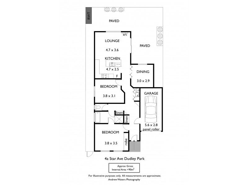4a Star Avenue, Dudley Park SA 5008 Floorplan
