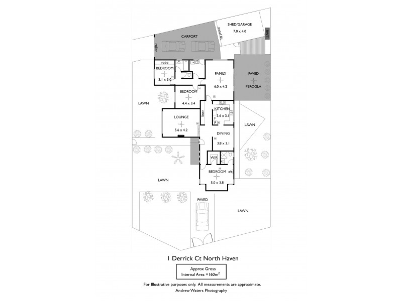 1 Derrick Court, North Haven SA 5018 Floorplan