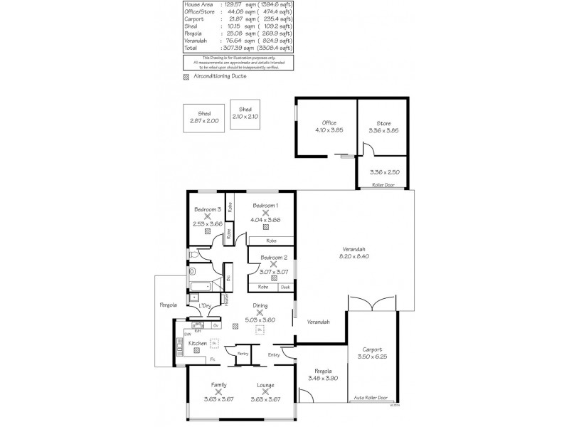 17 Mooloola Way, West Lakes Shore SA 5020 Floorplan