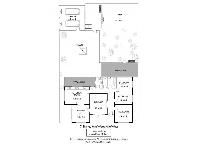 7 Shirley Avenue, Woodville West SA 5011 Floorplan