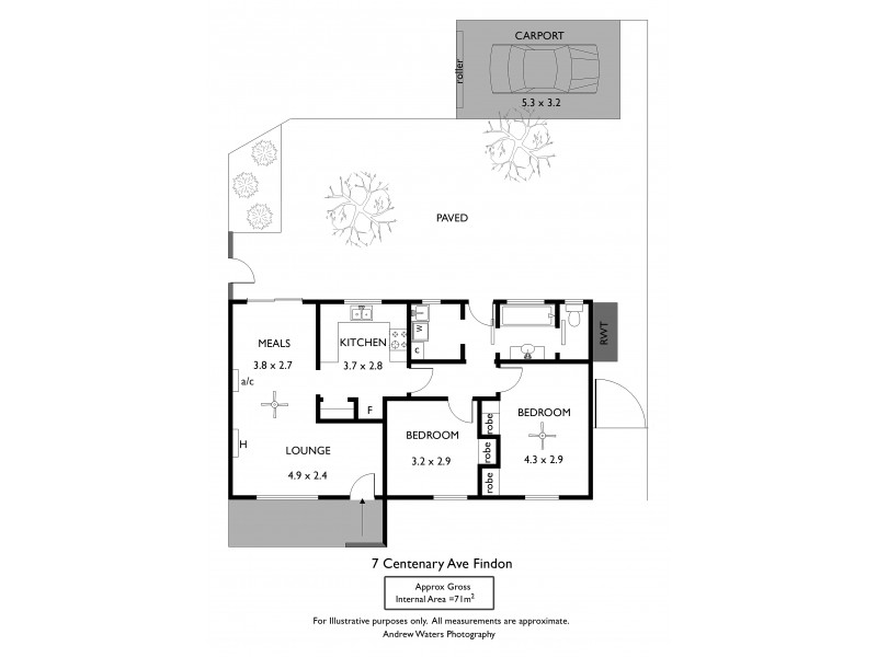 7 & 7a Centenary Avenue, Findon SA 5023 Floorplan