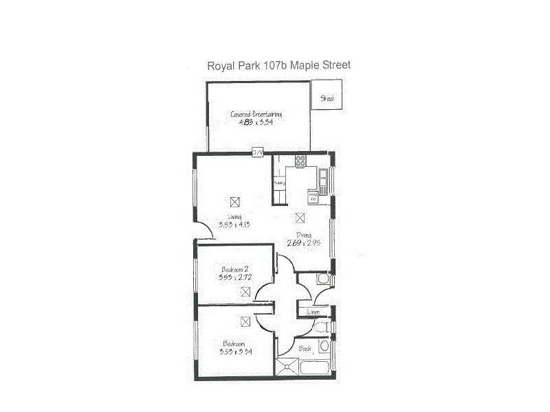 107b Maple Avenue, Royal Park SA 5014 Floorplan