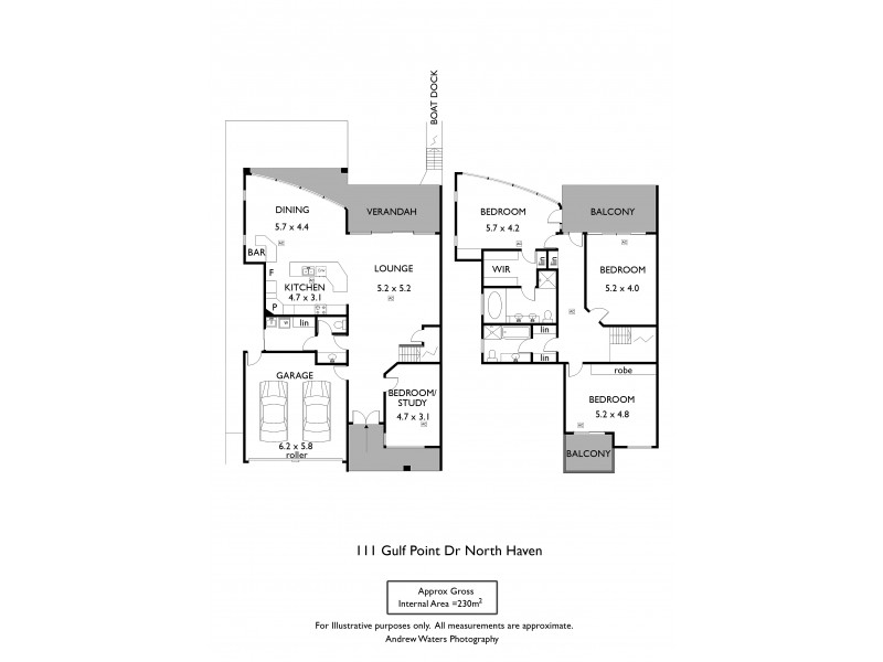 111 Gulf Point Drive, North Haven SA 5018 Floorplan