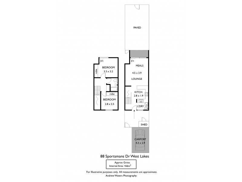 88 Sportsmans Drive, West Lakes SA 5021 Floorplan
