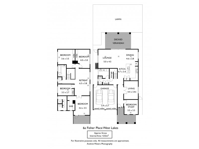 6a Fisher Place, West Lakes SA 5021 Floorplan