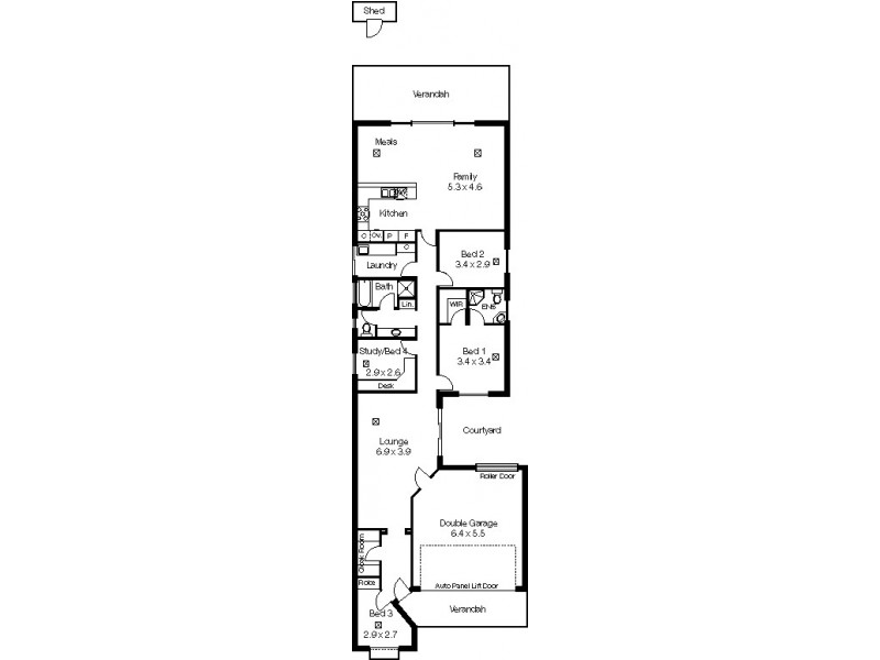 6 Collingwood Avenue, Flinders Park SA 5025 Floorplan