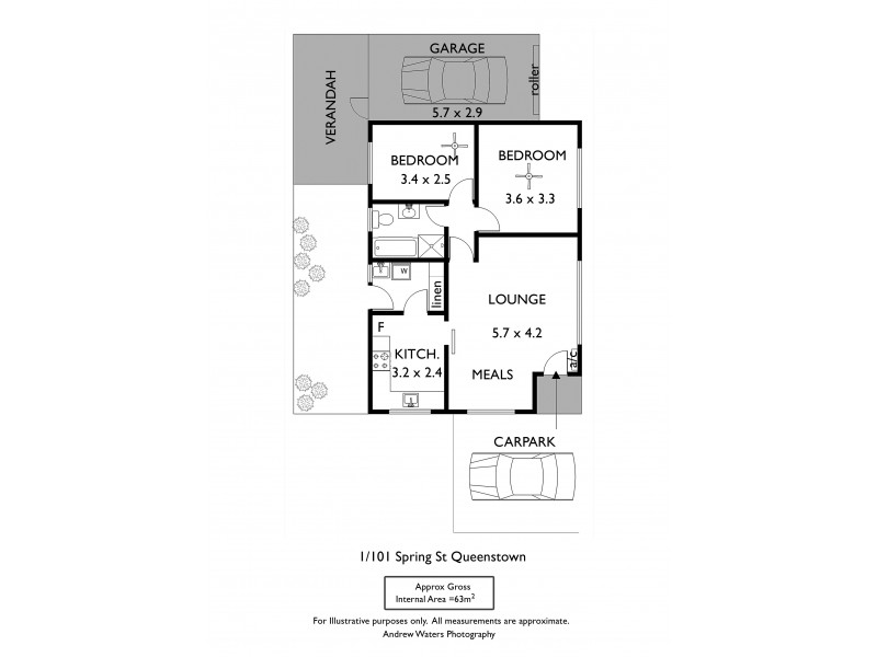 1/101 Spring Street, Queenstown SA 5014 Floorplan