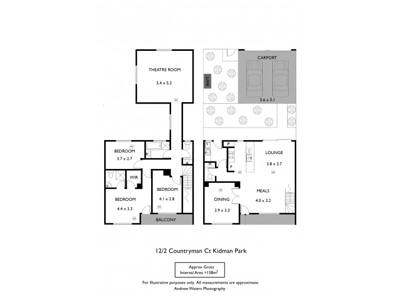 12/2 Countryman Court, Kidman Park SA 5025 Floorplan