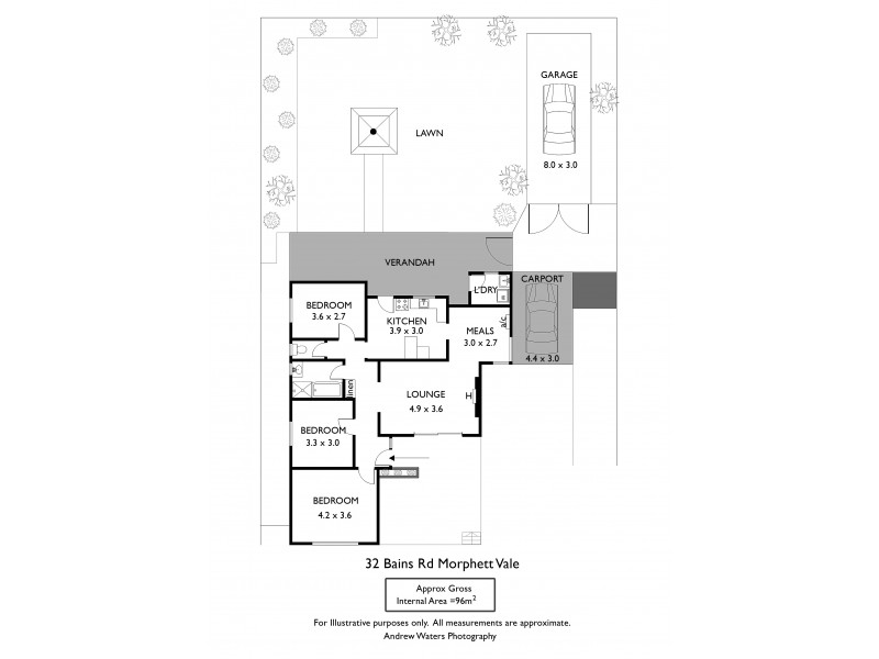 32 Bains Road, Morphett Vale SA 5162 Floorplan