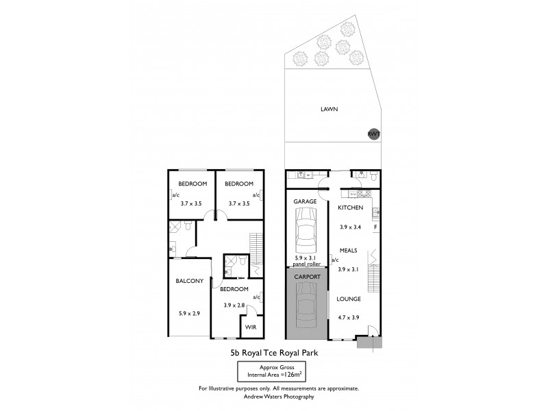 5B Royal Terrace, Royal Park SA 5014 Floorplan