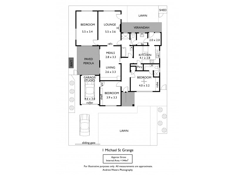 1 Michael Street, Grange SA 5022 Floorplan