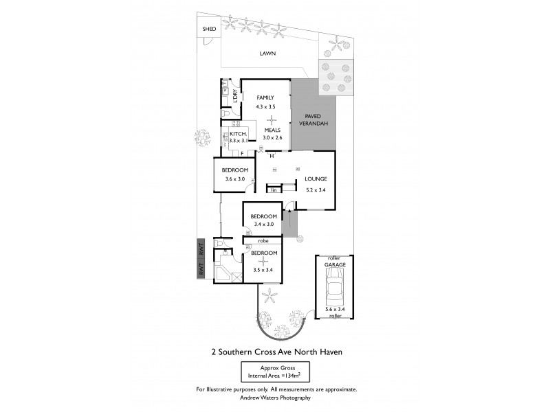 2 Southern Cross Avenue, North Haven SA 5018 Floorplan