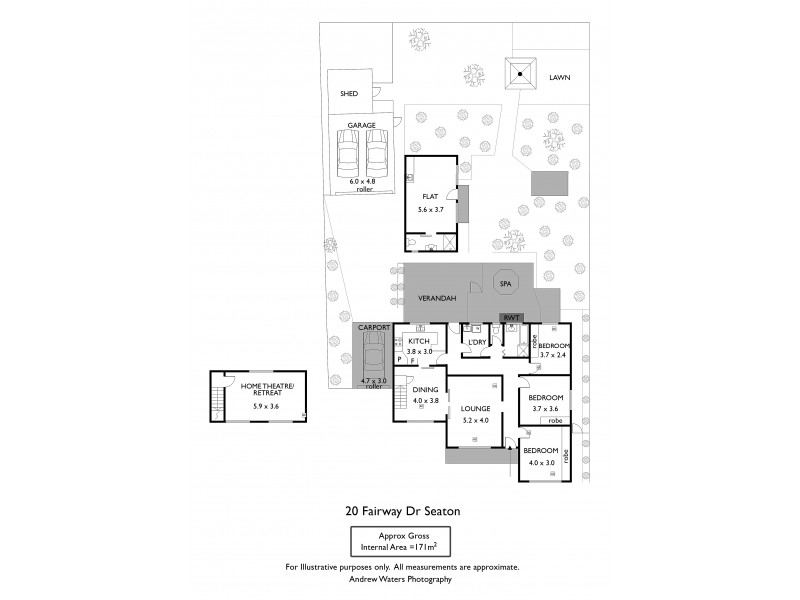 20 Fairway Drive, Seaton SA 5023 Floorplan