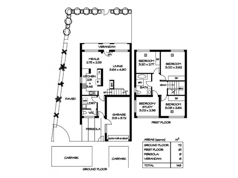 1/7 Mooloola Way, West Lakes Shore SA 5020 Floorplan