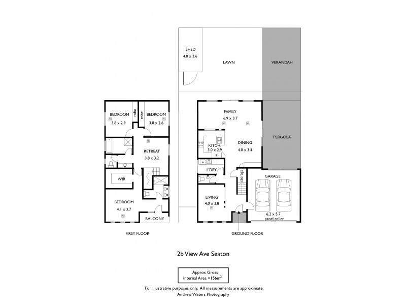 2B View Avenue, Seaton SA 5023 Floorplan