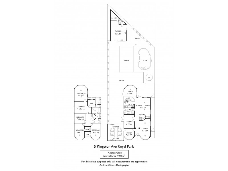 5 Kingston Avenue, Royal Park SA 5014 Floorplan