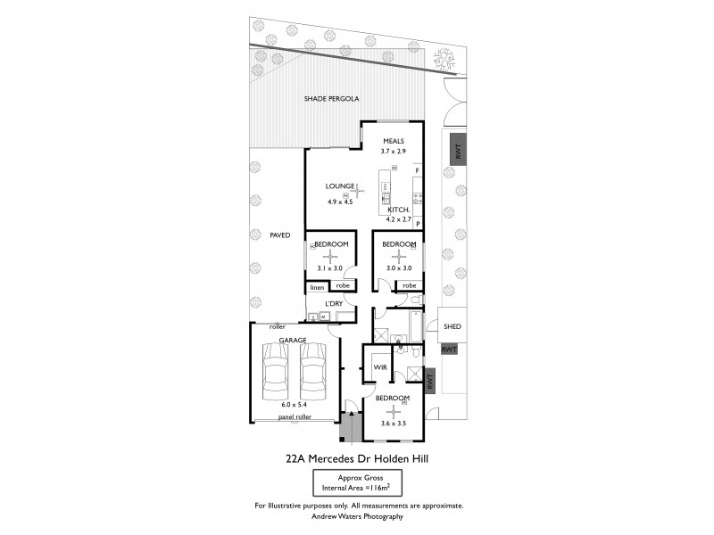22A Mercedes Drive, Holden Hill SA 5088 Floorplan