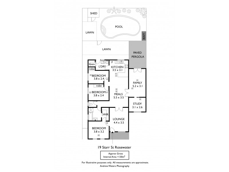 19 Starr Street, Rosewater SA 5013 Floorplan