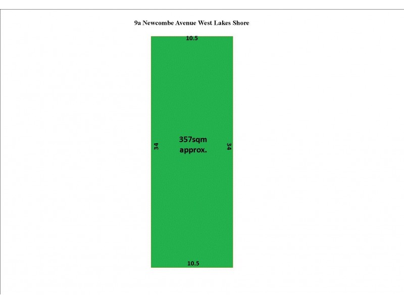 9a Newcombe Ave, West Lakes Shore SA 5020 Floorplan
