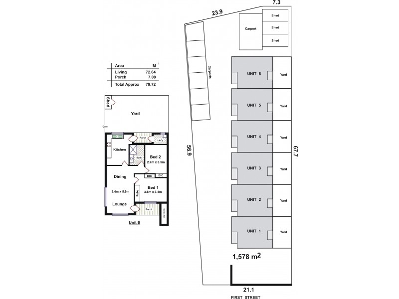 3/55 First Street, Gawler South SA 5118 Floorplan