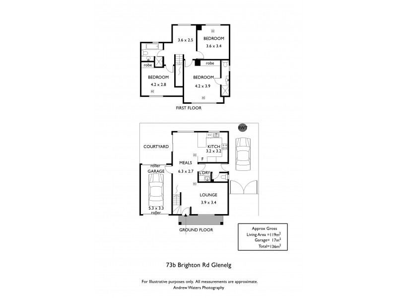 73B Brighton Road, Glenelg SA 5045 Floorplan