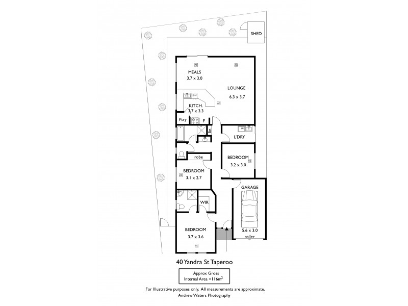 40 Yandra Street, Taperoo SA 5017 Floorplan