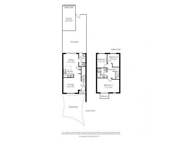 1/17-19 Lord Hobart Way, West Lakes SA 5021 Floorplan