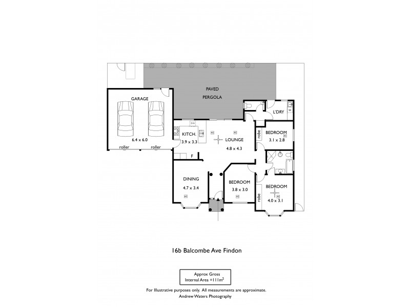 16b Balcombe Avenue, Findon SA 5023 Floorplan
