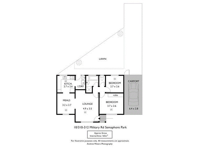 10/310-312 Military Road, Semaphore Park SA 5019 Floorplan
