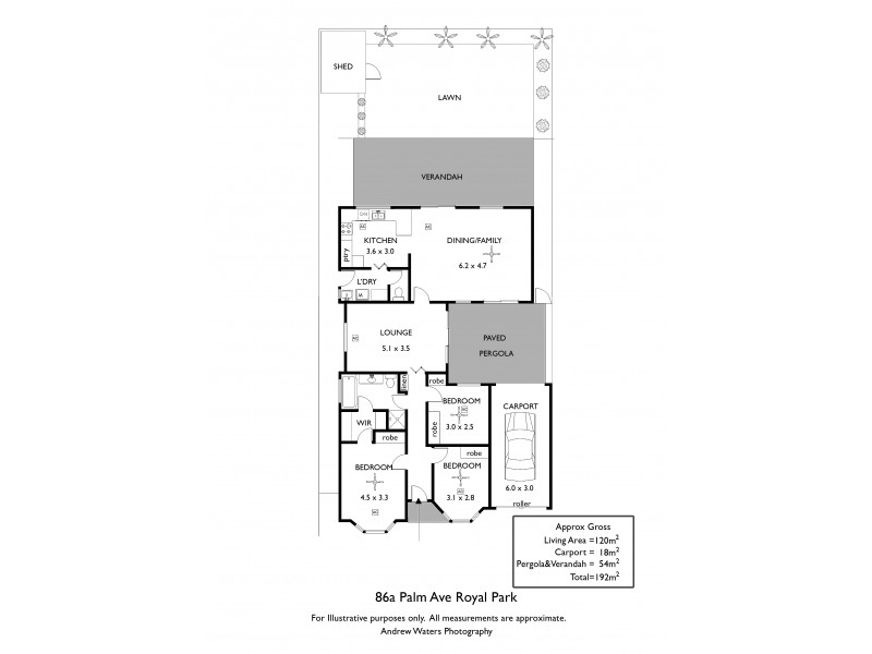 86a Palm Avenue, Royal Park SA 5014 Floorplan