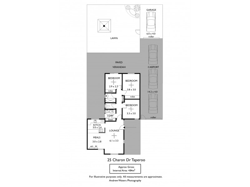 25 Charon Drive, Taperoo SA 5017 Floorplan