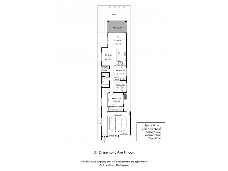 31 Drummond Avenue, Findon SA 5023 Floorplan