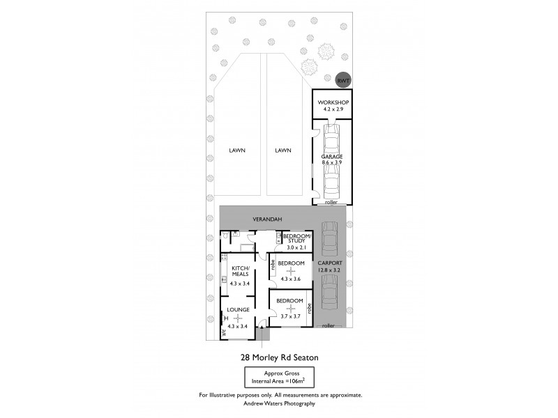 28 Morley Road, Seaton SA 5023 Floorplan