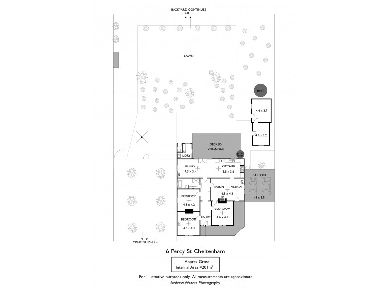 6 Percy Street, Cheltenham SA 5014 Floorplan