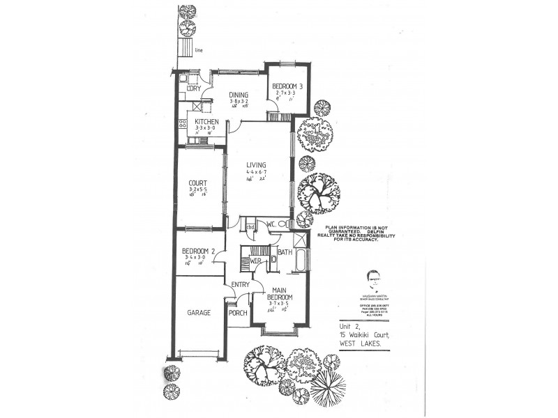 2/15 Waikiki Court, West Lakes SA 5021 Floorplan