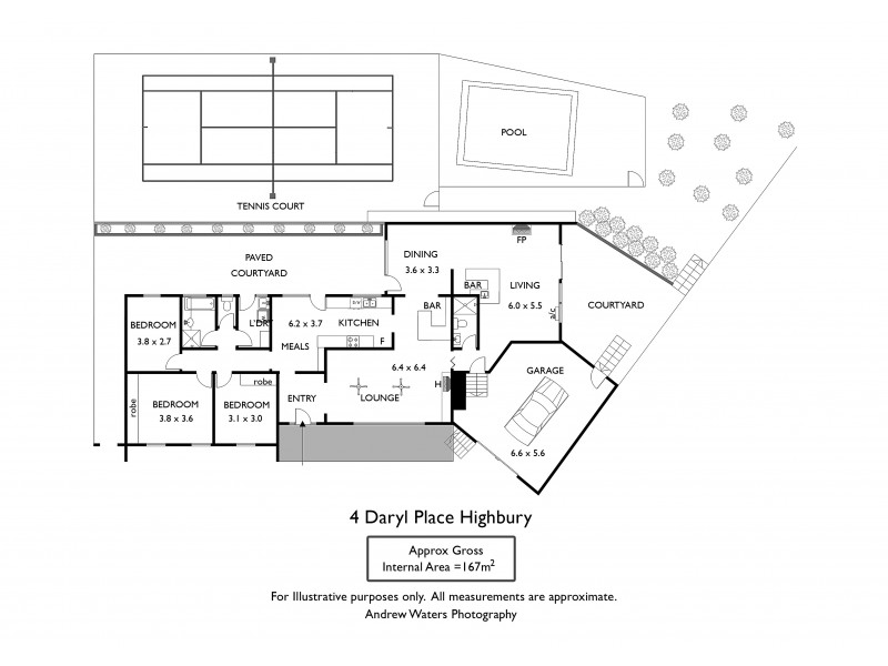 4 Daryl Place, Highbury SA 5089 Floorplan