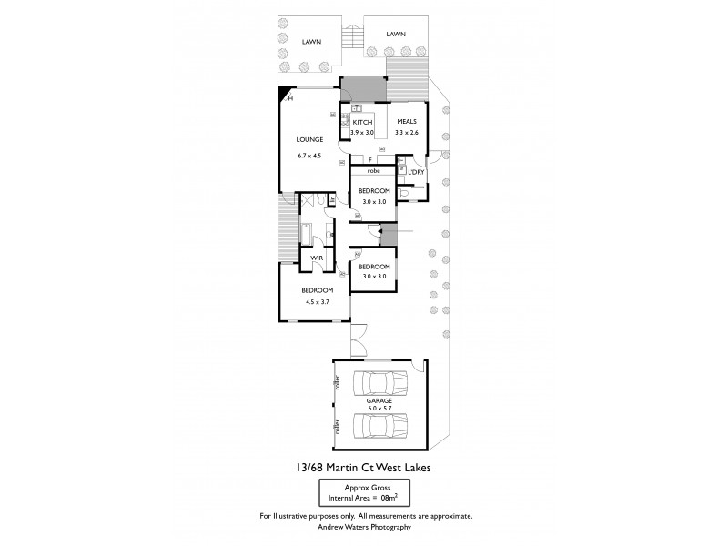 13/68 Martin Court, West Lakes SA 5021 Floorplan