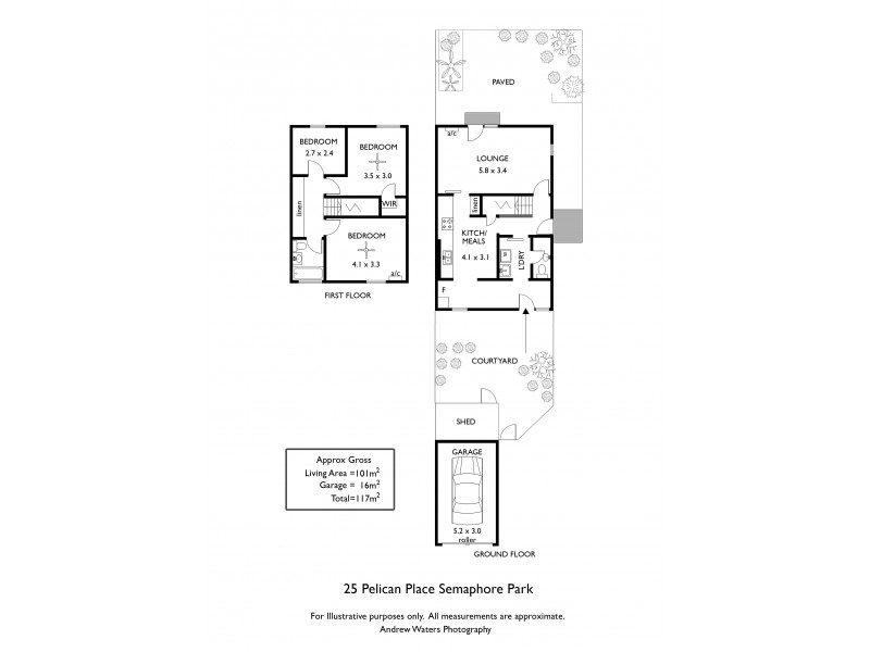 25 Pelican Place, Semaphore Park SA 5019 Floorplan