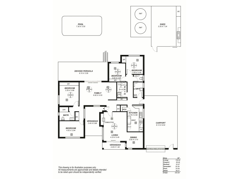 10 Hams Road, Flagstaff Hill SA 5159 Floorplan