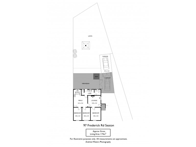 97 Frederick Road, Seaton SA 5023 Floorplan
