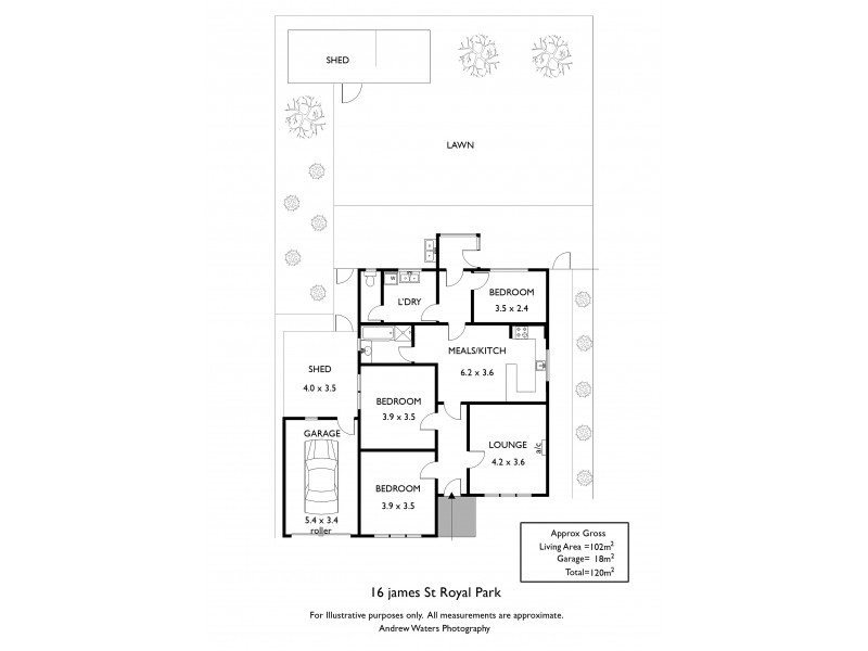 16 James Street, Royal Park SA 5014 Floorplan