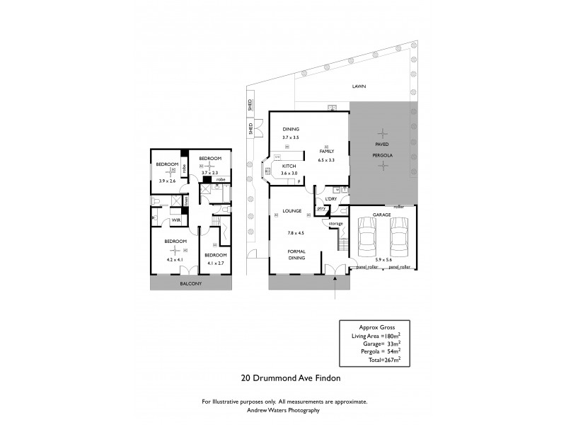 20 Drummond Avenue, Findon SA 5023 Floorplan